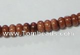 CGS62 15.5 inches 4*6mm rondelle goldstone beads wholesale