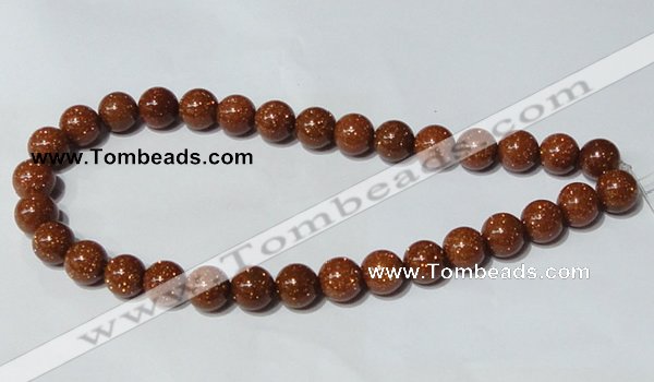 CGS86 15.5 inches 10mm round goldstone beads wholesale