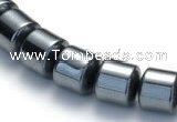 CHE03 16 inches 7mm column shape hematite beads Wholesale