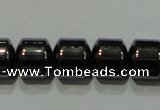 CHE118 15.5 inches 8*8mm tyre hematite beads wholesale