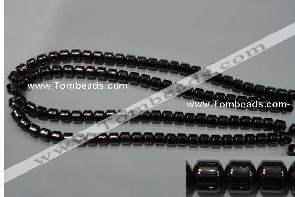 CHE118 15.5 inches 8*8mm tyre hematite beads wholesale