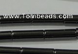 CHE121 15.5 inches 4*14mm tube hematite beads wholesale