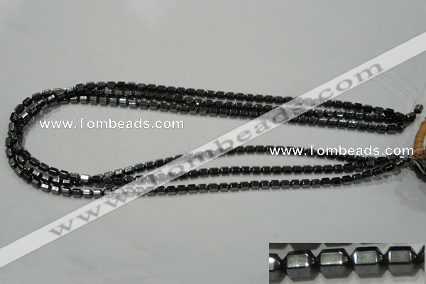 CHE132 15.5 inches 4*5mm hematite beads wholesale