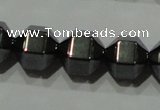 CHE133 15.5 inches 8*8mm hematite beads wholesale