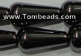 CHE150 15.5 inches 10*20mm teardrop hematite beads wholesale