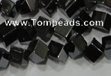 CHE186 15.5 inches 4*4mm cube hematite beads wholesale