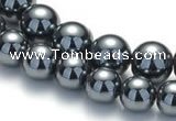 CHE19 16 inches 10mm & 12mm round hematite beads Wholesale