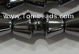 CHE210 15.5 inches 10*20mm dumbbell hematite beads wholesale