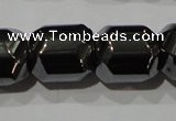 CHE230 15.5 inches 10*12mm hematite beads wholesale