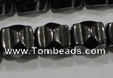 CHE232 15.5 inches 10*12mm hematite beads wholesale