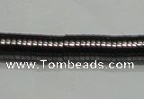 CHE238 15.5 inches 1*4.5mm dish hematite beads wholesale