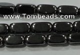 CHE248 15.5 inches 4*8mm cuboid hematite beads wholesale