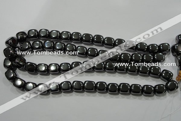 CHE250 15.5 inches 13*13mm cube hematite beads wholesale