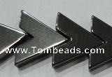 CHE299 15.5 inches 17*17mm hematite beads wholesale