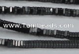 CHE411 15.5 inches 1*3*3mm square matte hematite beads wholesale
