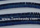 CHE584 15.5 inches 1*4*4mm square plated hematite beads wholesale