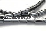 CHE59 15.5 inches 2*4mm column shape hematite beads Wholesale