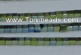 CHE602 15.5 inches 3*3mm cube plated hematite beads wholesale