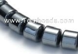 CHE65 15.5 inches 2mm column shape hematite beads Wholesale