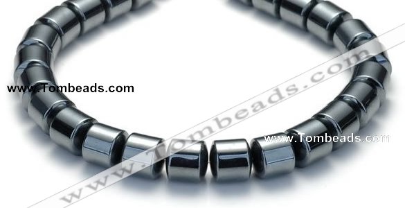 CHE70 15.5 inches 10mm column shape hematite beads Wholesale