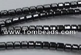 CHE772 15.5 inches 2*2mm drum hematite beads wholesale