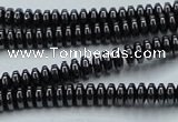 CHE961 15.5 inches 1.5*3mm rondelle hematite beads wholesale