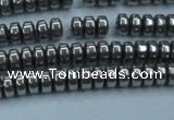 CHE967 15.5 inches 2*4mm rondelle plated hematite beads wholesale