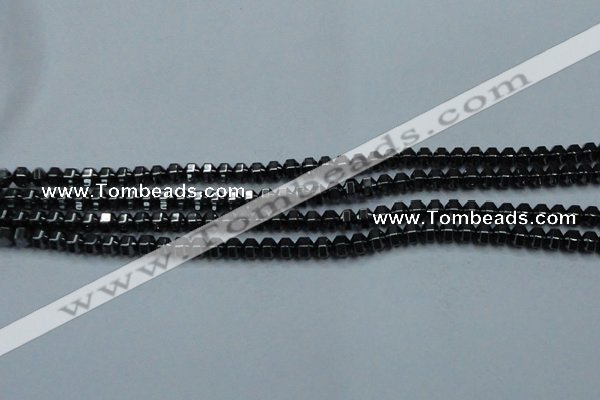 CHE980 15.5 inches 4*4mm hematite beads wholesale