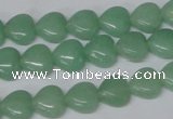 CHG10 15.5 inches 10*10mm heart amazonite gemstone beads wholesale