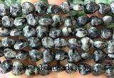 CHG171 15 inches 12mm heart black labradorite beads wholesale