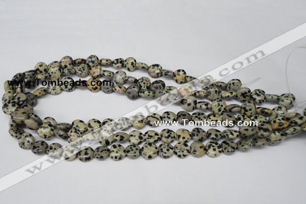 CHG19 15.5 inches 10*10mm heart dalmatian jasper beads wholesale