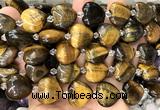 CHG222 15 inches 20mm heart yellow tiger eye beads wholesale