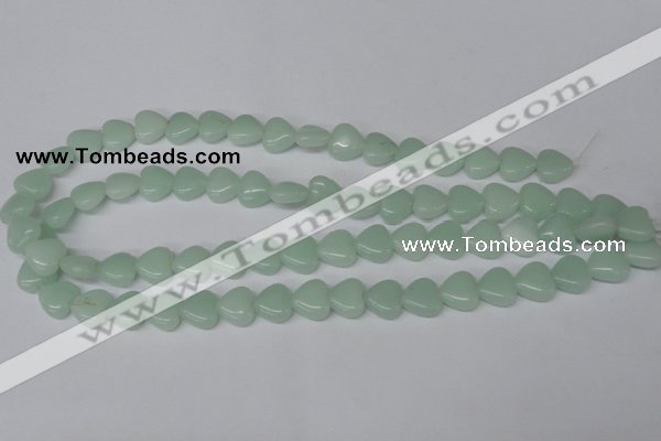 CHG30 15.5 inches 12*12mm heart amazonite gemstone beads wholesale