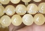 CHJ11 15.5 inches 6mm round honey jade beads wholesale