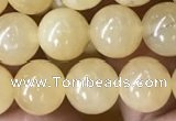 CHJ14 15.5 inches 10mm round honey jade beads wholesale