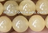 CHJ15 15.5 inches 12mm round honey jade beads wholesale