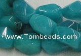 CHM05 16 inches 10*16mm freeform blue hemimorphite beads wholesale