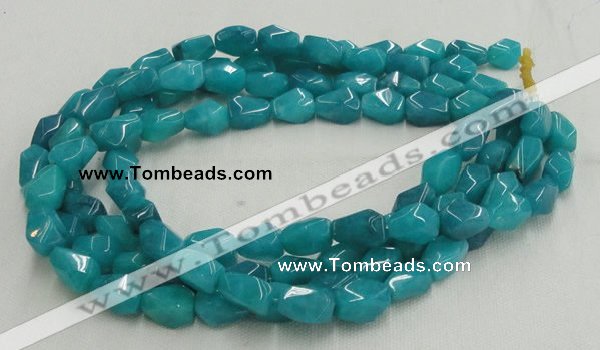 CHM05 16 inches 10*16mm freeform blue hemimorphite beads wholesale