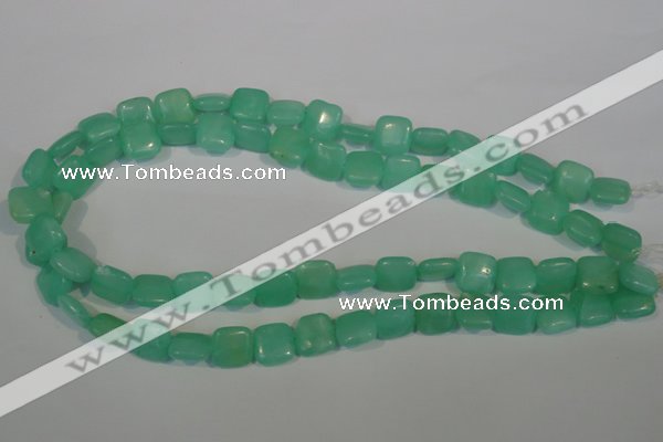 CHM16 15.5 inches 12*12mm square green hemimorphite beads wholesale