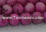 CHM224 15.5 inches 12mm round dyed hemimorphite beads wholesale