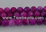 CHM228 15.5 inches 4mm round dyed hemimorphite beads wholesale