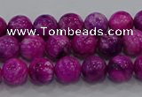 CHM229 15.5 inches 6mm round dyed hemimorphite beads wholesale