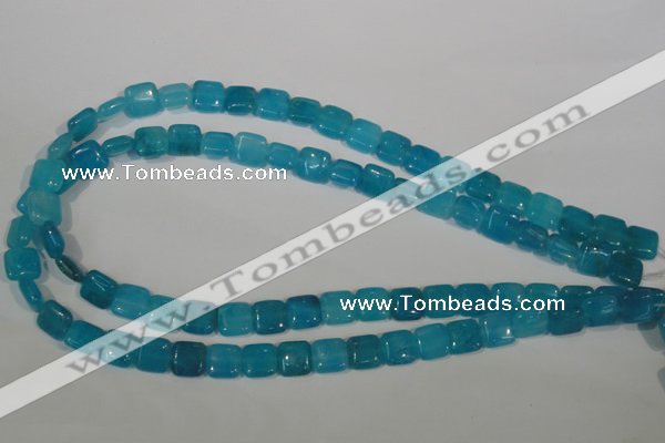 CHM25 15.5 inches 10*10mm square blue hemimorphite beads wholesale