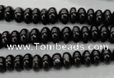 CHS54 15.5 inches 4*8mm rondelle natural hypersthene beads