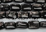 CHS89 15.5 inches 10*14mm rectangle natural hypersthene beads