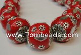 CIB101 17mm round fashion Indonesia jewelry beads wholesale