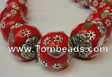 CIB101 17mm round fashion Indonesia jewelry beads wholesale