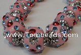 CIB106 17mm round fashion Indonesia jewelry beads wholesale