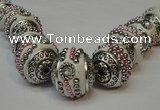 CIB110 18mm round fashion Indonesia jewelry beads wholesale