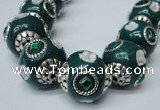 CIB115 18mm round fashion Indonesia jewelry beads wholesale